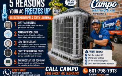Why AC Systems Freeze Up | AC Repair Picayune MS & Gulf Coast