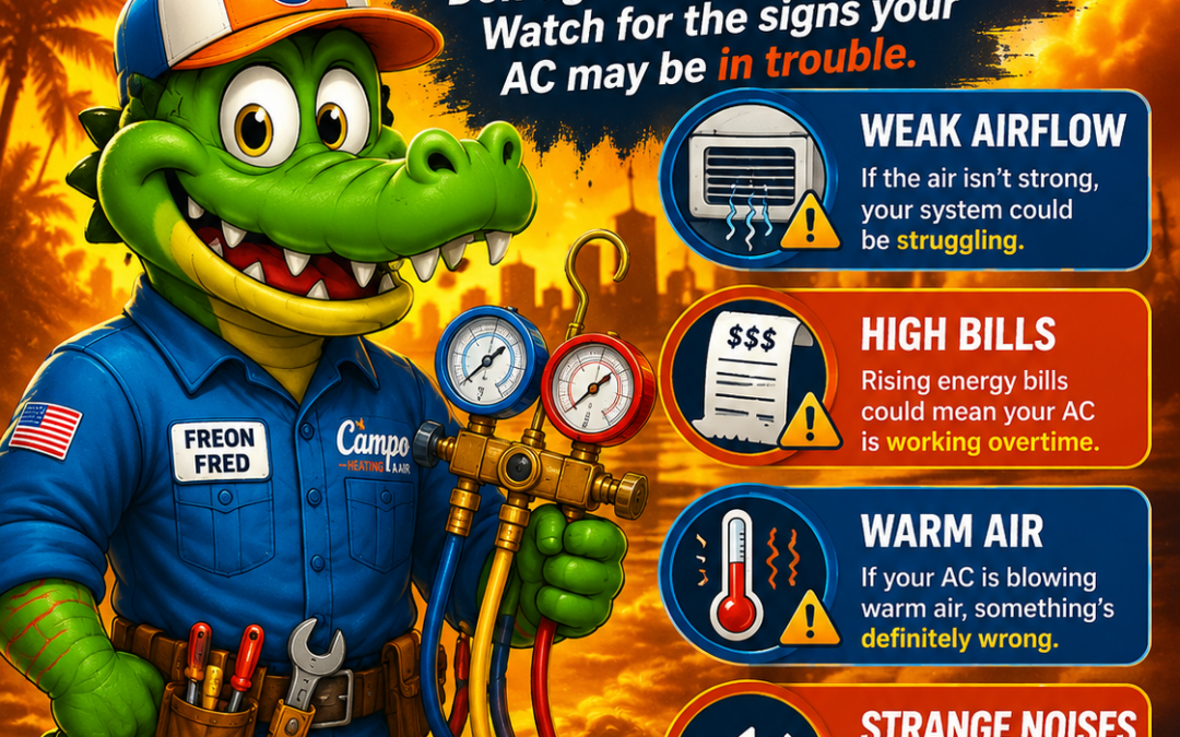 7 Signs Your AC Needs Repair Before Summer Hits Mississippi & Louisiana