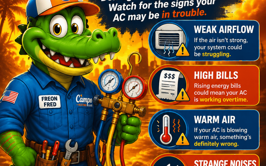7 Signs Your AC Needs Repair Before Summer Hits Mississippi & Louisiana