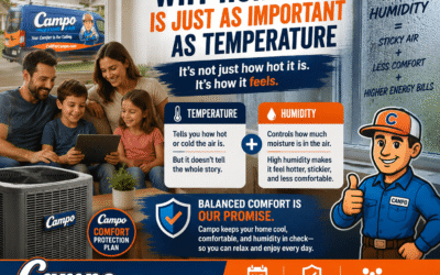 Why Humidity Is Just as Important as Temperature | HVAC Comfort Tips Picayune MS
