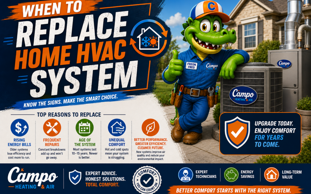 When to Replace Home HVAC System