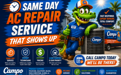 Same Day AC Repair Service That Shows Up