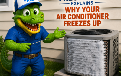 🐊 Freon Fred Explains Why Your Air Conditioner Freezes Up