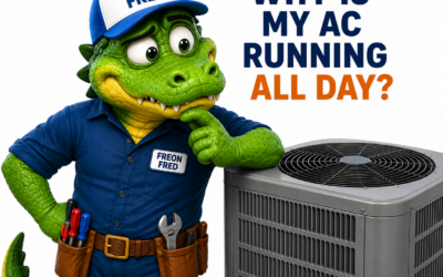 Why Is My AC Running All Day? | AC Repair Picayune, Slidell & Bay St. Louis