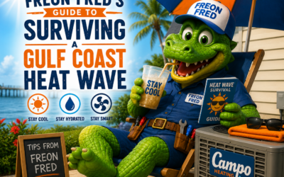 🐊 Freon Fred’s Guide to Surviving a Gulf Coast Heat Wave