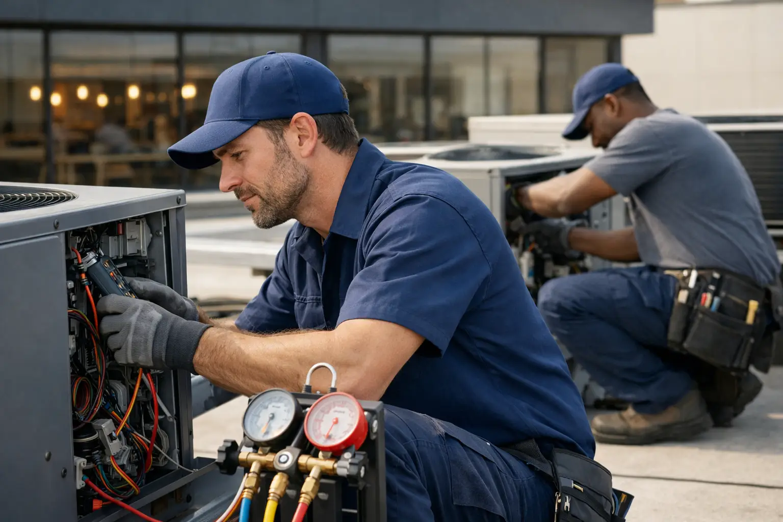 Commercial HVAC Repair That Keeps You Open