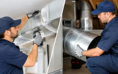 Duct Sealing Versus Duct Replacement Explained