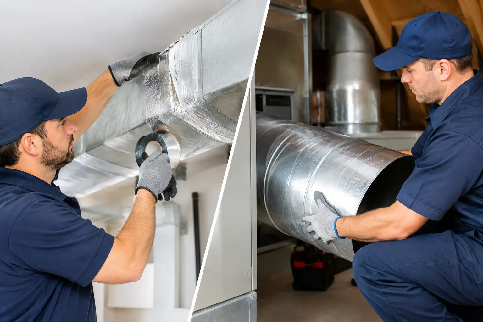 Duct Sealing Versus Duct Replacement Explained Duct Sealing Versus Duct Replacement Explained
